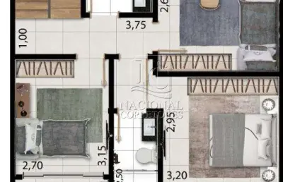 Sobrado à venda, 194 m² por r$ 1.080.000,00 - vila pires - santo andré/sp
