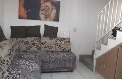 Sobrado com 3 dormitórios à venda, 101 m² - jardim das maravilhas - santo andré/sp