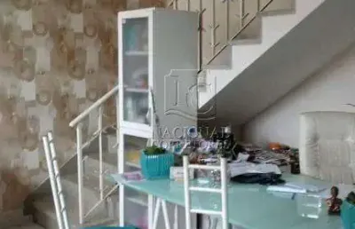 Sobrado com 3 dormitórios à venda, 152 m² - casa branca - santo andré/sp