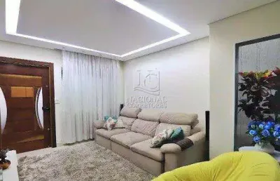 Sobrado à venda, 163 m² por r$ 900.000,00 - vila curuçá - santo andré/sp
