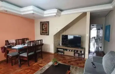 Sobrado com 3 dormitórios à venda, 165 m² - campestre - santo andré/sp