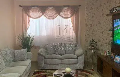 Sobrado à venda, 170 m² por r$ 800.000,00 - parque novo oratório - santo andré/sp