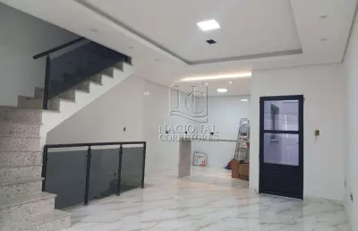 Sobrado com 3 dormitórios à venda, 150 m² por r$ 785.000,00 - vila camilópolis - santo andré/sp