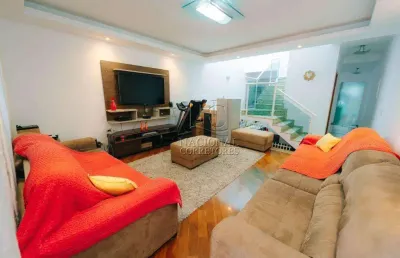 Sobrado com 3 dormitórios à venda, 162 m² por r$ 780.000,00 - vila floresta - santo andré/sp