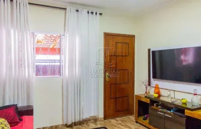 Sobrado com 2 dormitórios à venda, 115 m² - jardim santo antônio - santo andré/sp