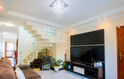 Sobrado com 3 dormitórios à venda, 192 m² por r$ 920.000,00 - vila curuçá - santo andré/sp