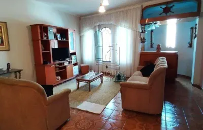 Sobrado com 4 dormitórios à venda, 342 m² por r$ 1.000.000,00 - jardim santo antônio - santo andré/sp