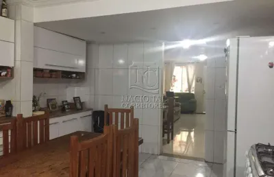 Sobrado com 3 dormitórios à venda, 159 m² por r$ 450.000,00 - vila camilópolis - santo andré/sp