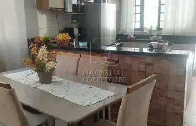Sobrado com 3 dormitórios à venda, 218 m² por r$ 660.000,00 - jardim santo alberto - santo andré/sp