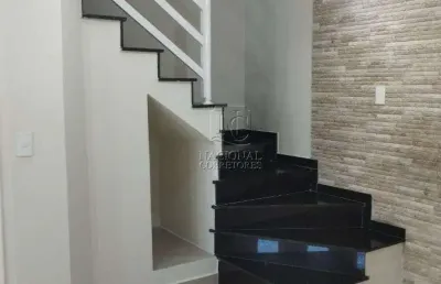 Sobrado à venda, 85 m² - parque das nações - santo andré/sp
