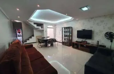 Sobrado com 3 dormitórios à venda, 150 m² por r$ 980.000,00 - vila camilópolis - santo andré/sp