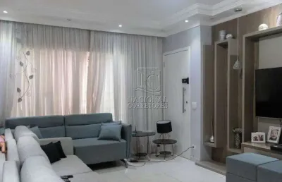 Sobrado com 4 dormitórios à venda, 217 m² por r$ 1.200.000,00 - parque jaçatuba - santo andré/sp