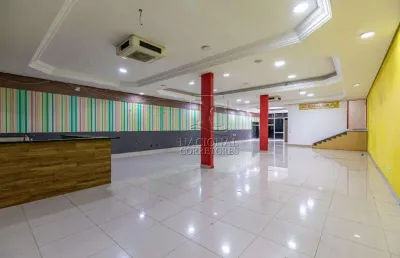 Salão para alugar, 280 m² por r$ 11.629,00/mês - jardim - santo andré/sp