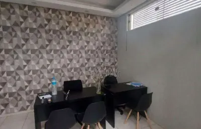 Salão para alugar, 100 m² por r$ 3.000,00/mês - jardim ana maria - santo andré/sp