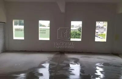 Salão para alugar, 260 m² - vila mercedes - mauá/sp
