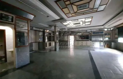 Salão para alugar, 331 m² - parque novo oratório - santo andré/sp