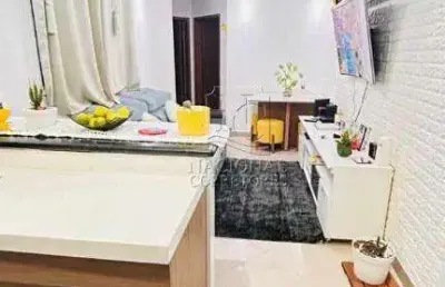 Cobertura com 2 dormitórios à venda, 100 m² por r$ 410.000,00 - jardim santo alberto - santo andré/sp