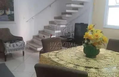 Cobertura com 3 dormitórios à venda, 185 m² por r$ 815.000,00 - campestre - santo andré/sp