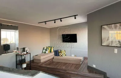 Cobertura com 2 dormitórios à venda, 148 m² por r$ 691.000,00 - vila bastos - santo andré/sp