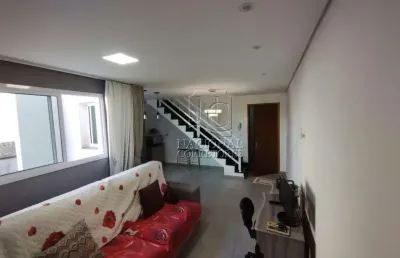 Cobertura com 2 dormitórios à venda, 125 m² por r$ 560.000,00 - vila homero thon - santo andré/sp