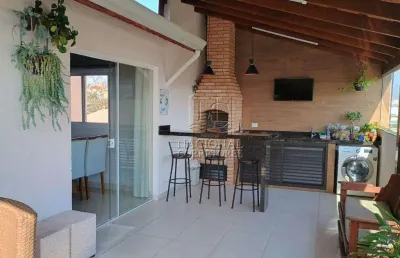Cobertura com 3 dormitórios à venda, 130 m² por r$ 820.000,00 - parque das nações - santo andré/sp