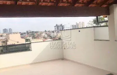 Cobertura à venda, 88 m² - vila linda - santo andré/sp