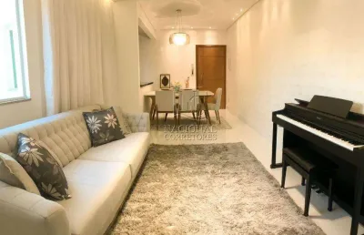 Cobertura à venda, 180 m² por r$ 870.000,00 - parque das nações - santo andré/sp