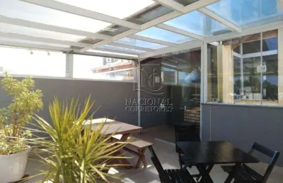 Cobertura à venda, 84 m² por r$ 457.000,00 - vila alpina - santo andré/sp