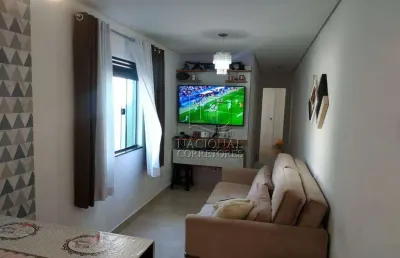 Cobertura com 2 dormitórios à venda, 100 m² - santa teresinha - santo andré/sp