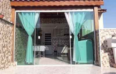 Cobertura com 2 dormitórios à venda, 100 m² por r$ 370.000,00 - vila lucinda - santo andré/sp