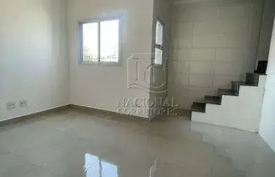 Cobertura à venda, 90 m² por r$ 490.000,00 - vila são pedro - santo andré/sp