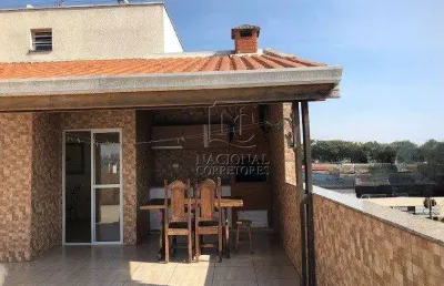 Cobertura com 4 dormitórios à venda, 185 m² por r$ 1.065.000,00 - vila antonieta - são bernardo do campo/sp