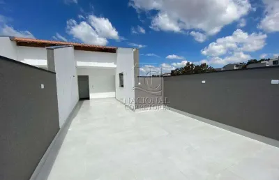 Cobertura à venda, 100 m² por r$ 450.000,00 - parque capuava - santo andré/sp
