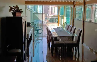 Cobertura com 2 dormitórios à venda, 150 m² - vila valparaíso - santo andré/sp