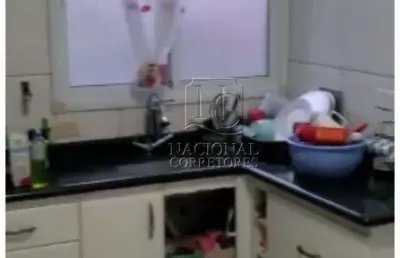 Cobertura com 2 dormitórios à venda, 124 m² - vila alzira - santo andré/sp