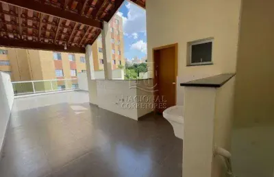 Cobertura com 2 dormitórios à venda, 116 m² por r$ 535.000,00 - parque oratório - santo andré/sp