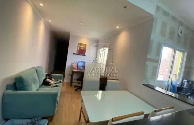 Cobertura com 3 dormitórios à venda, 140 m² por r$ 510.000,00 - vila valparaíso - santo andré/sp