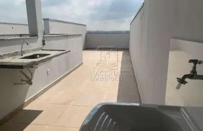 Cobertura à venda, 94 m² por r$ 425.000,00 - parque oratório - santo andré/sp