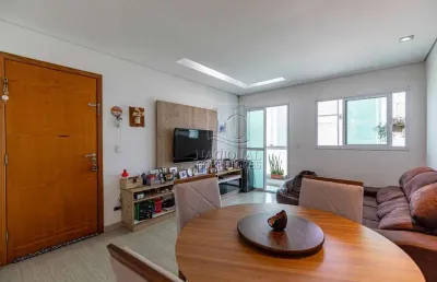 Cobertura com 4 dormitórios à venda, 172 m² por r$ 750.000,00 - vila scarpelli - santo andré/sp