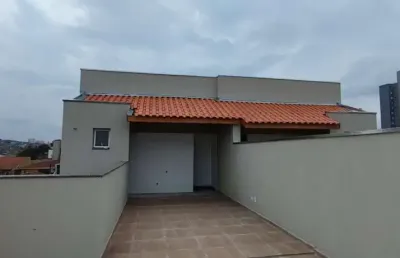 Cobertura com 2 dormitórios à venda, 100 m² por r$ 450.000,00 - parque novo oratório - santo andré/sp