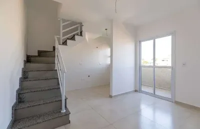 Cobertura com 2 dormitórios à venda, 94 m² - jardim santo alberto - santo andré/sp