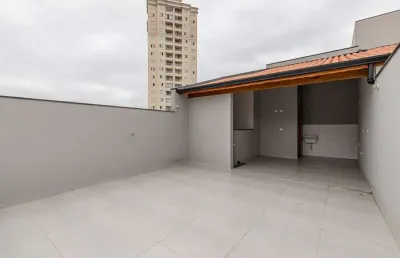 Cobertura com 2 dormitórios à venda, 116 m² - parque das nações - santo andré/sp