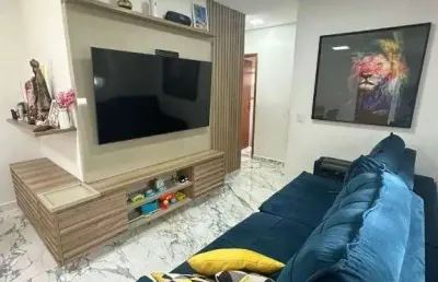 Cobertura com 3 dormitórios à venda, 136 m² por r$ 690.000,00 - parque das nações - santo andré/sp