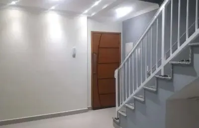 Cobertura com 2 dormitórios à venda, 110 m² - vila curuçá - santo andré/sp