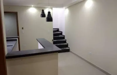 Cobertura com 2 dormitórios à venda, 78 m² por r$ 400.000,00 - parque das nações - santo andré/sp