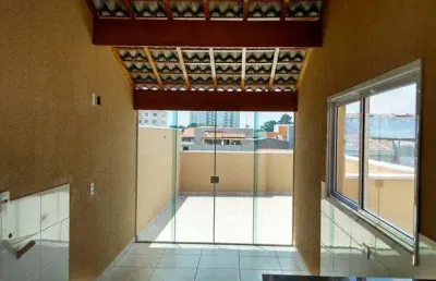 Cobertura à venda, 90 m² por 0 - vila camilópolis - santo andré/sp