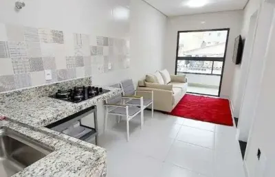 Apartamento com 2 dormitórios, 45 m²- vila scarpelli - santo andré/sp