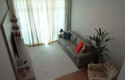 Oportunidade!! sobrado mobiliado à venda no bairro vila valparaíso, amplo e com 147 m² de área construída, no valor de r$ 890.000,00