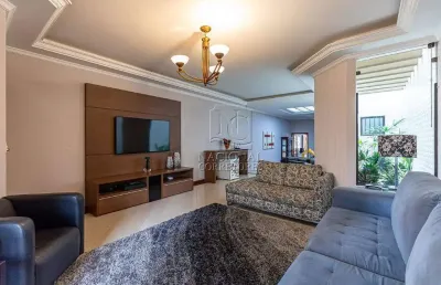 Lindo sobrado à venda no jardim bela vista - 3 suítes, área gourmet e 5 vagas de garagem