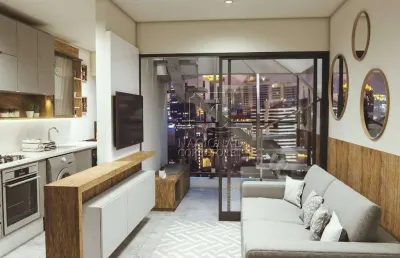 Apartamento para venda na charmosa vila assunção, 65 m² de área útil